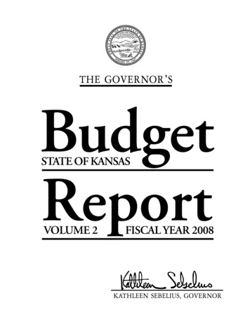 The Governor’s - Kansas.gov