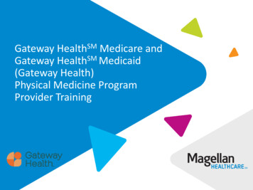 Gateway HealthSM Medicare And SM Medicaid