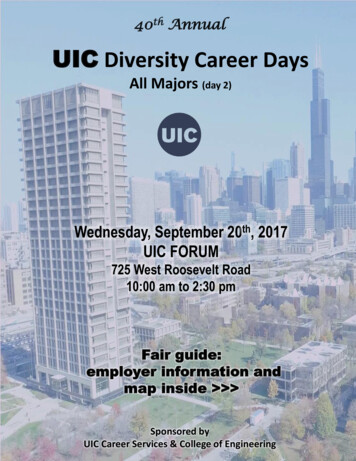 UIC Diversity Career Days
