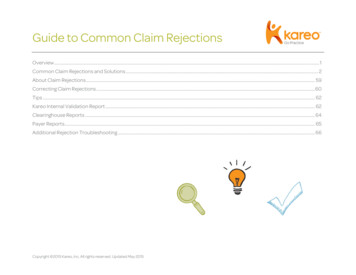 Guide To Common Claim Rejections - Kareo