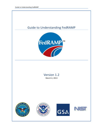Guide To Understanding FedRAMP - GSA