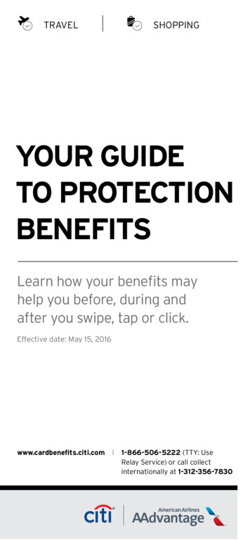 Citi AAdvantage Your Guide To Protection Benefits