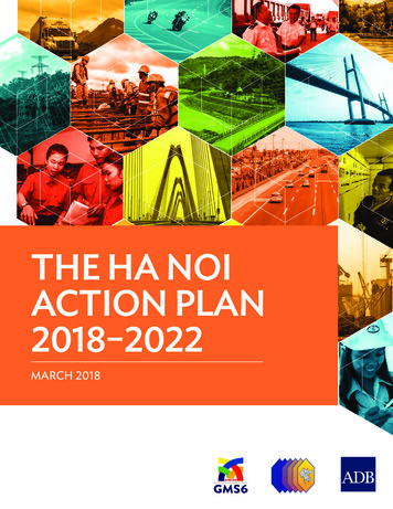 The Ha Noi Action Plan 2018–2022 - ADB