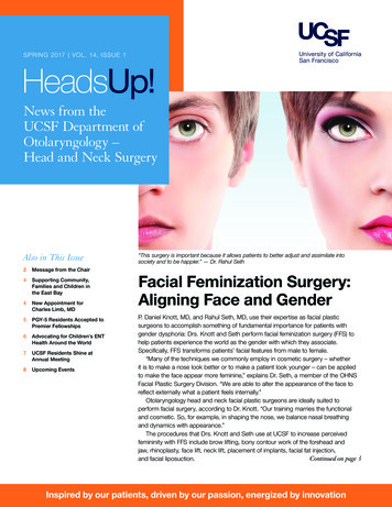 News From The UCSF Department Of Otolaryngology – Head 