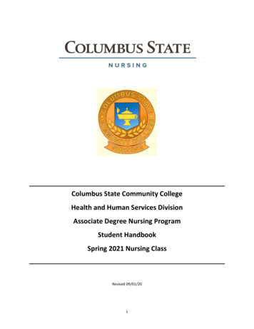 Columbus State Community College Health And Human . - 