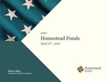 AMEC Homestead Funds