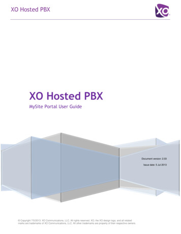 XO Hosted PBX - Verizon 