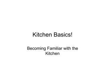 Kitchen Basics!