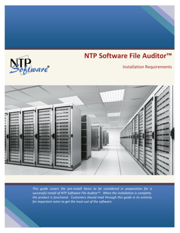 NTP Software File Auditor