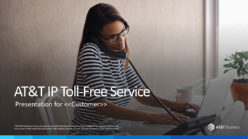 AT&T IP Toll-Free Service