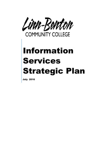 Information Services Strategic Plan - LBCC