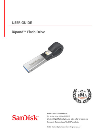 USER GUIDE IXpand Flash Drive - SanDisk