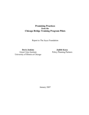 Policy Lessons From The Chicago Bridge Training Program Pilots