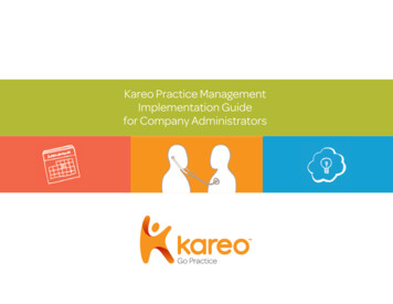 Kareo Practice Management Implementation Guide For 