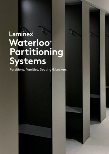 Waterloo Partitioning Systems - Dahlsens