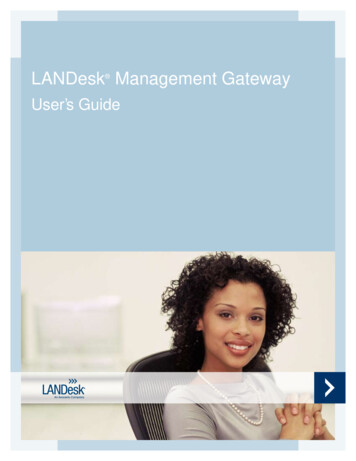 LANDesk Management Gateway