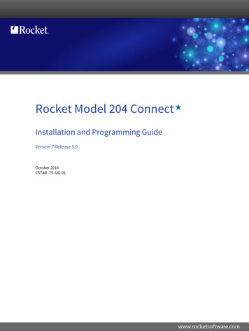 Rocket Model 204 Connect - Rocket Software