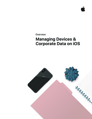 Managing Devices And Corporate Data On IOS