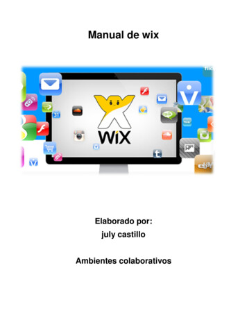 Manual De Wix - WordPress 