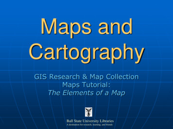 Maps And Cartography - Ball State University