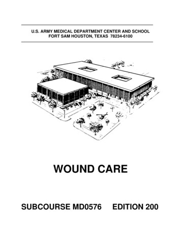 WOUND CARE - Nursing 411