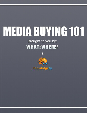 Media Buying 101 - Ppc.bz