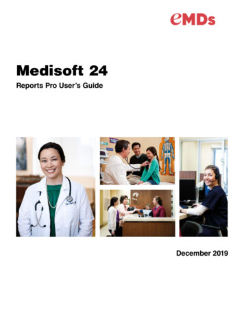 Medisoft Reports Professional User’s Guide
