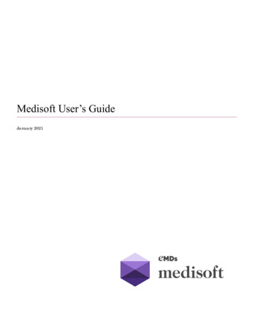 Medisoft User Guide - EMR/EHR Software Services