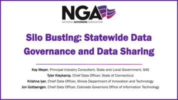 Silo Busting: Statewide Data Governance And Data Sharing