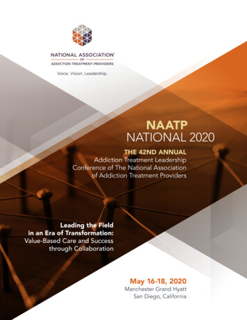 NAATP NATIONAL 2020