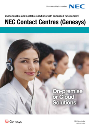 Customisable And Scalable Solutions With Enhanced . - NEC