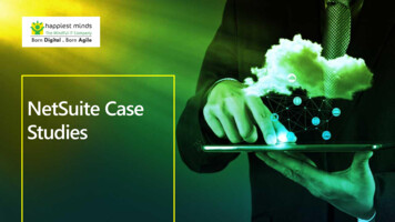 NetSuite Case Studies - Digital Transformation