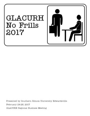 GLACURH No Frills 2017