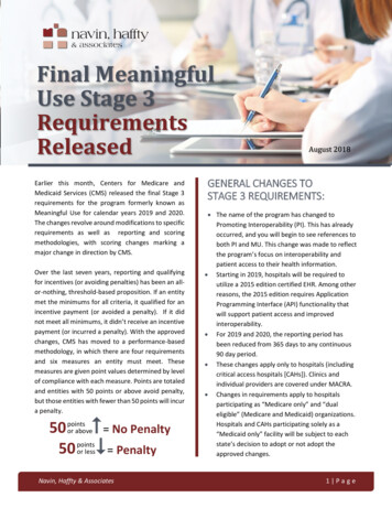 Final Meaningful Use Stage 3 Requirements Released