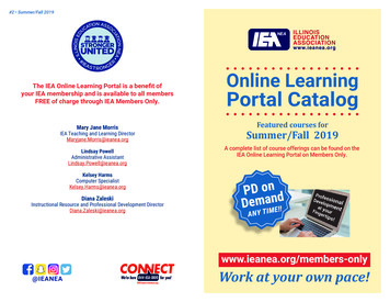 Online Learning Your IEA Membership And Is Available To .