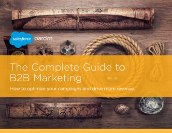 The Complete Guide To B2B Marketing - Salesforce