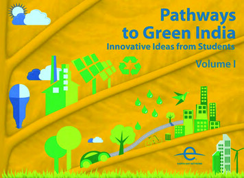 Pathways To Green Cities - EARTH DAY