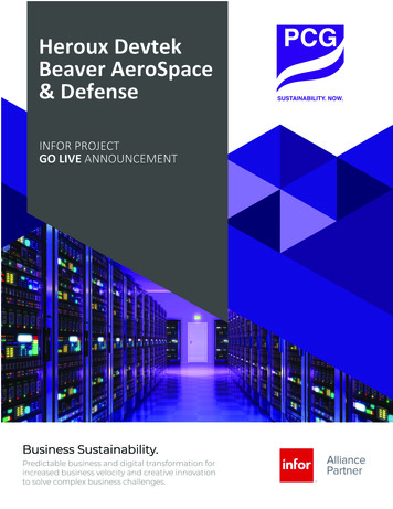 Heroux Devtek Beaver AeroSpace & Defense