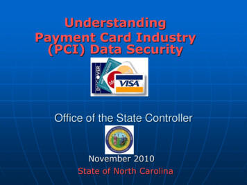 Understanding Payment Card Industry (PCI) Data Security