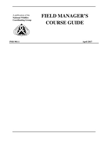 Field Manager's Course Guide