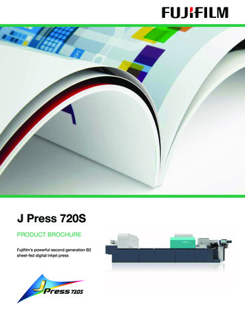J Press 720S - Workplace And Digital Printing Solutions