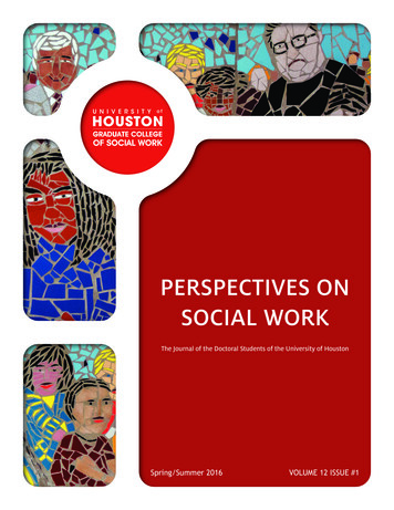 PERSPECTIVES ON SOCIAL WORK - UH