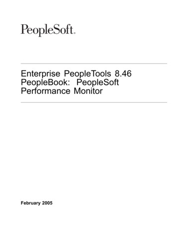 Enterprise PeopleTools 8.46 PeopleBook: PeopleSoft .