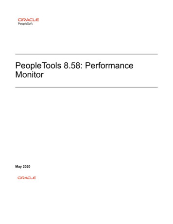 PeopleTools 8.58: Performance Monitor - Oracle