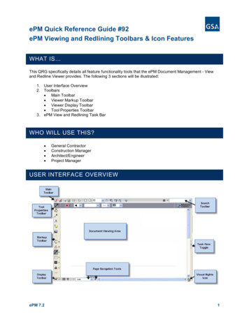 EPM Quick Reference Guide #92 EPM Viewing And Redlining .