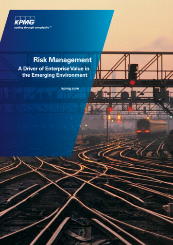 Risk Management - KPMG