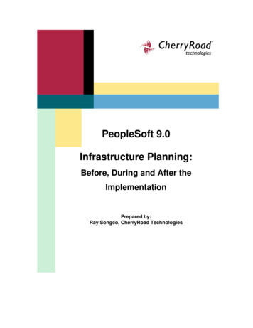 PeopleSoft 9.0 Infrastructure Planning