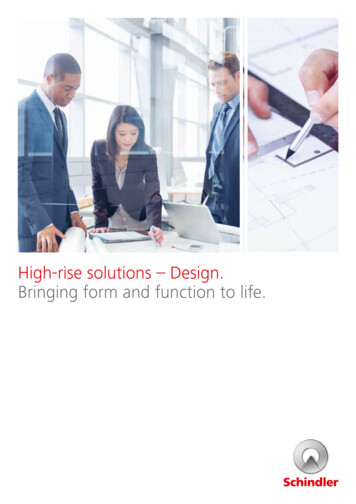 High-rise Solutions – Design. Bringing Form And Function .