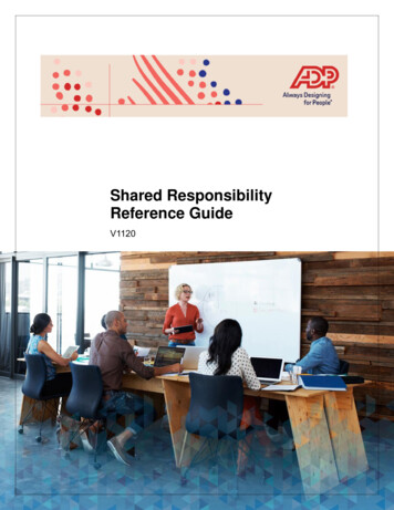 Shared Responsibility Reference Guide - ADP