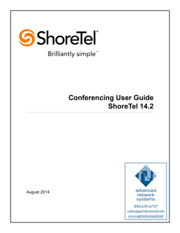 ShoreTel Conferencing User Guide